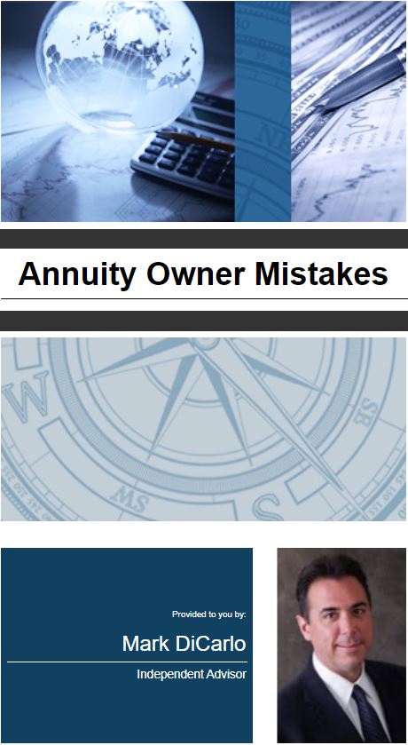 Annuity Owner Mistakes Annuity Owner Mistakes - FirstIncomeRetirement booklet